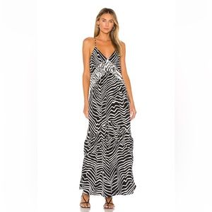 X REVOLVE Russo Maxi Dress in Black & Cream
House of Harlow 1960 XS